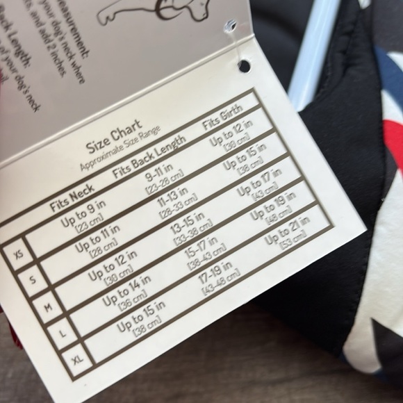 red blue white black size, large dog jacket - Picture 4 of 4